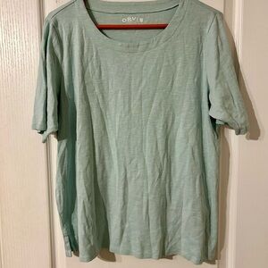 Orvis Mint Green Short Sleeve Women's Crew Neck Tee